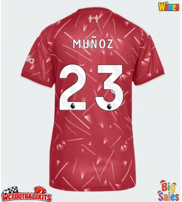Liverpool Victor Munoz #23 Replica Home Stadium Shirt for Women 2026-27 Short Sleeve